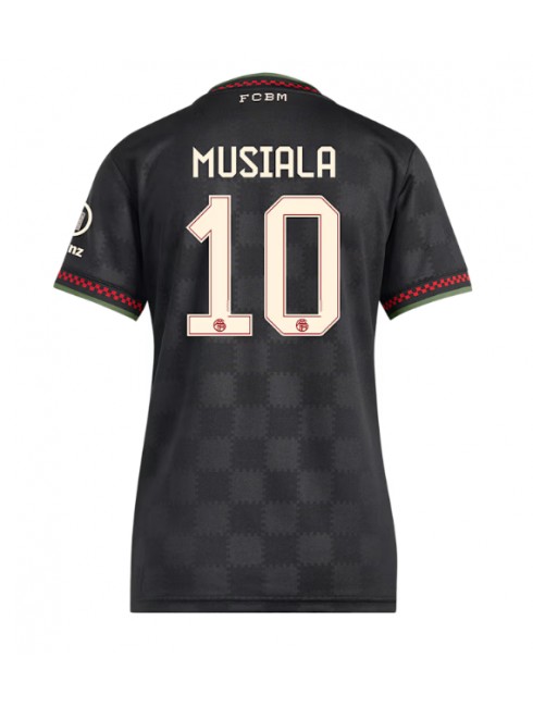 Bayern Munich Jamal Musiala #10 Replika Tredje Kläder Dam 2025-26 Kortärmad Bayern Munich Jamal Musiala #10 Replika Tredje Kläder Dam 2025-26 Kortärmad